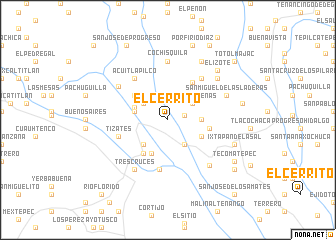 map of El Cerrito