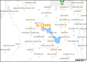 map of El Cerro