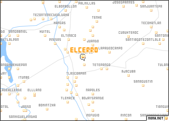 map of El Cerro