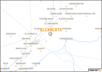 map of El Chacate