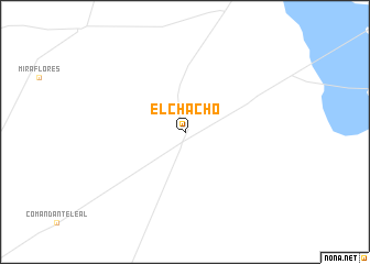 map of El Chacho