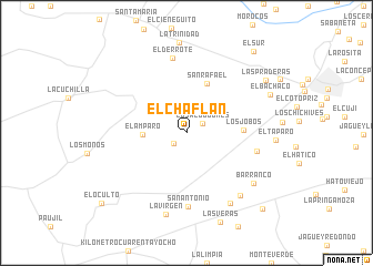 map of El Chaflan