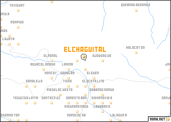 map of El Chagüital