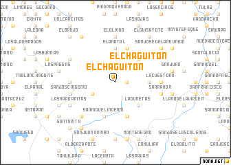 map of El Chagüitón