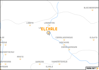 map of El Chale