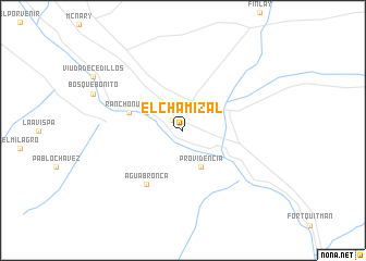 map of El Chamizal