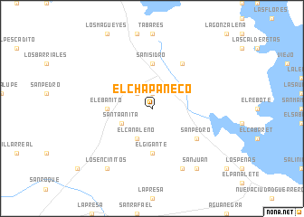 map of El Chapaneco