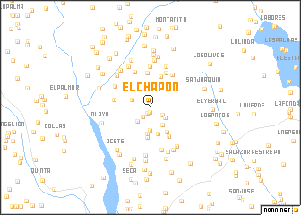 map of El Chapón