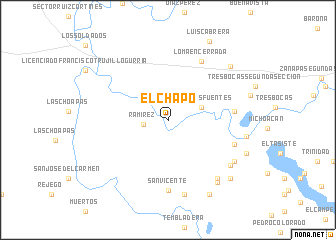 map of El Chapo