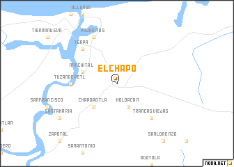 map of El Chapo