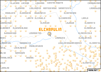 map of El Chapulín