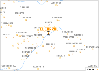 map of El Charal