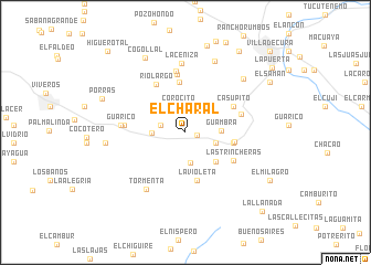 map of El Charal