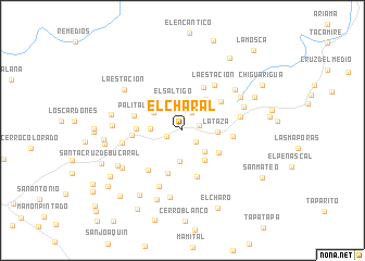 map of El Charal