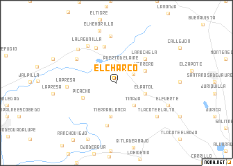 map of El Charco