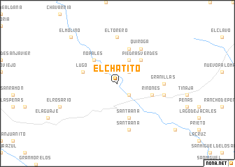map of El Chatito