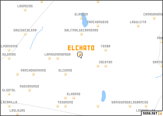 map of El Chato