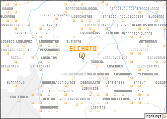 map of El Chato