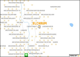 map of El Chaupi