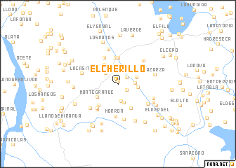 map of El Cherillo