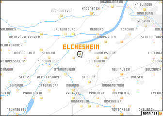 map of Elchesheim