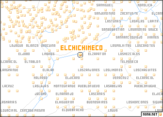 map of El Chichimeco
