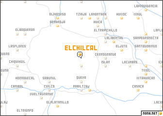 map of El Chilcal