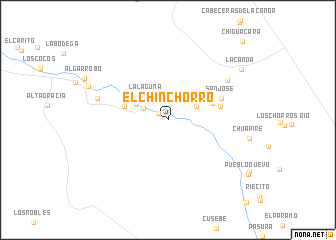 map of El Chinchorro