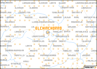 map of El Chinchorro