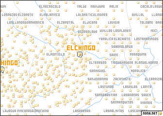 map of El Chingo