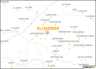 map of El Chispero