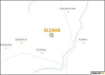 map of El Chivo