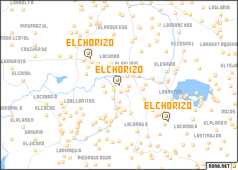 map of El Chorizo