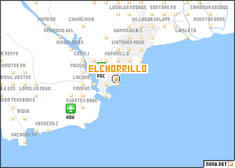 map of El Chorrillo