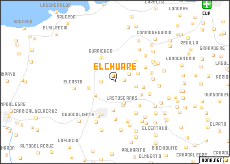 map of El Chuare