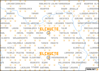 map of El Chucte