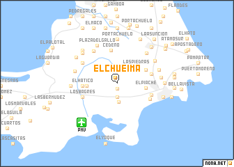 map of El Chueima