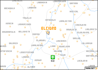 map of El Cidro