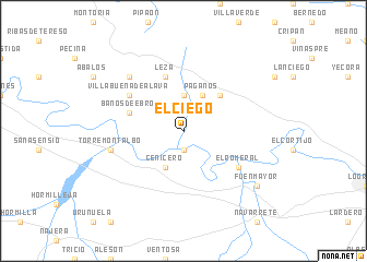 map of Elciego