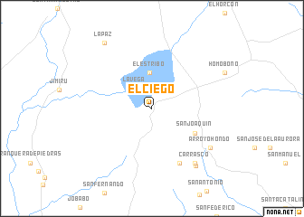 map of El Ciego
