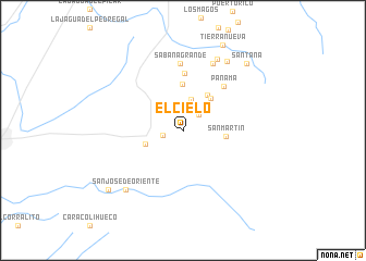 map of El Cielo