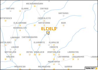 map of El Cielo