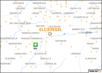 map of El Cienegal