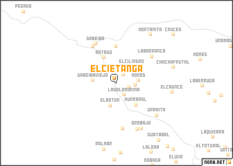 map of El Cietanga