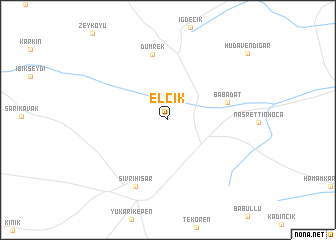 map of Elcik