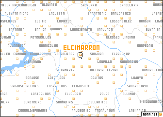 map of El Cimarrón