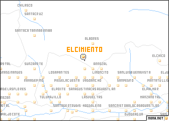 map of El Cimiento