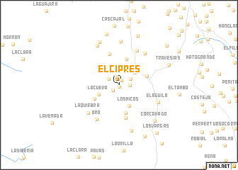 map of El Ciprés