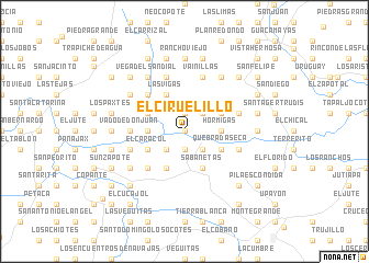map of El Ciruelillo