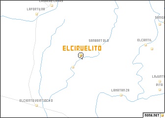 map of El Ciruelito